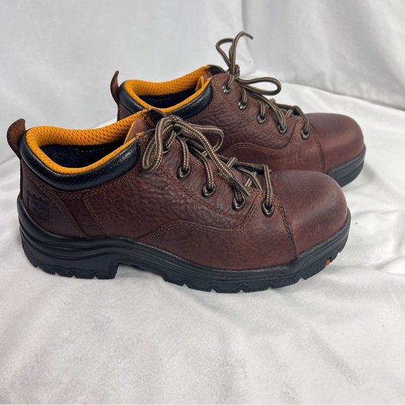 TIMBERLAND Women's TiTAN Casual Alloy Toe Work Shoe Sz 7.5 EUC - Picture 6 of 12